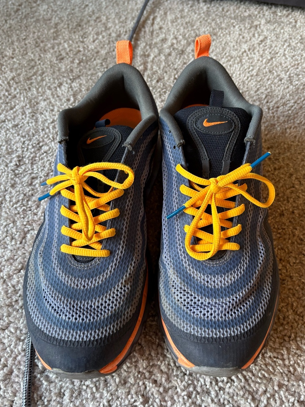 Nike Air Max 97 Hyperfuse purple/orange sz 12